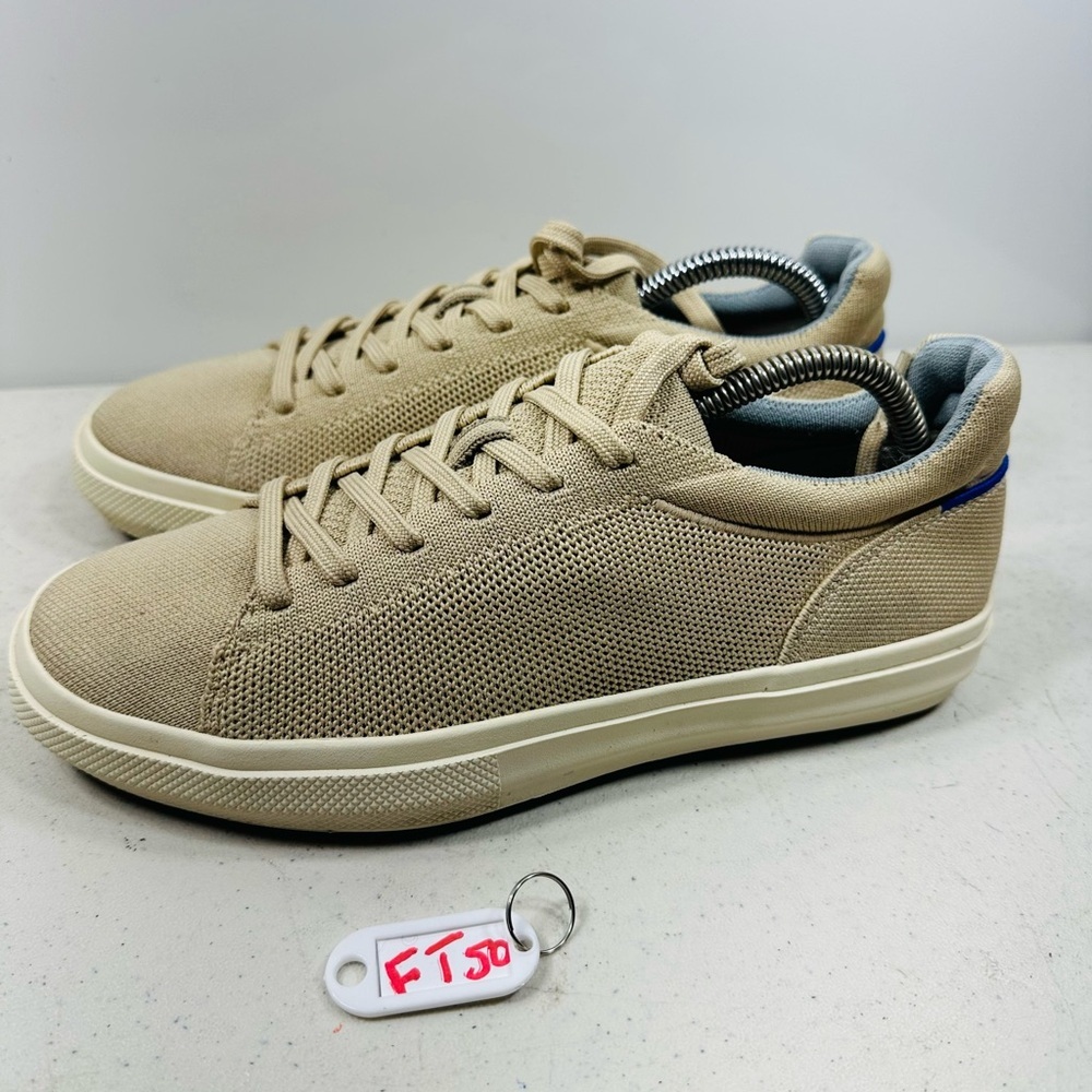 Rothy’s RS02 Shoes Lace Up Sneakers Knit Brown Size M-7 Women’s 8,5
